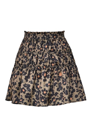 Falda avolantada - Caqui - Molly Girl