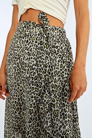 Rok met Ruches - Wit en Zwart - Lili Sidonio