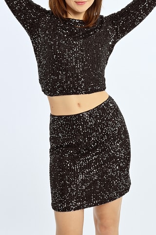 Rechte Rok - Zwart - Lili Sidonio