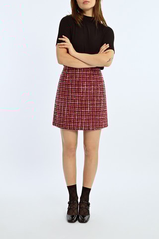 Rechte Rok - Roze - Lili Sidonio