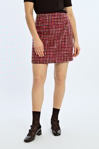 Rechte Rok - Roze - Lili Sidonio