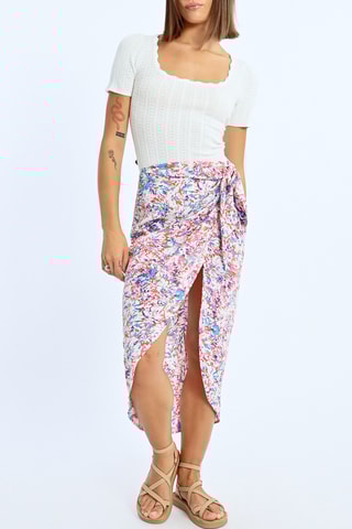 Falda cruzada - Crudo