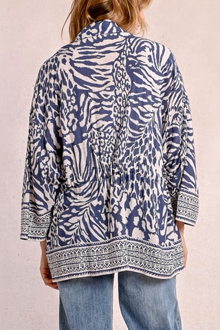 Kimono - Kobaltblauw