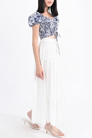 Crop top - Azul - Lili Sidonio