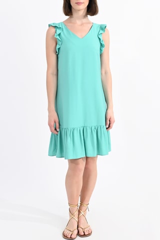Rechte Jurk - Turquoise - Molly Bracken