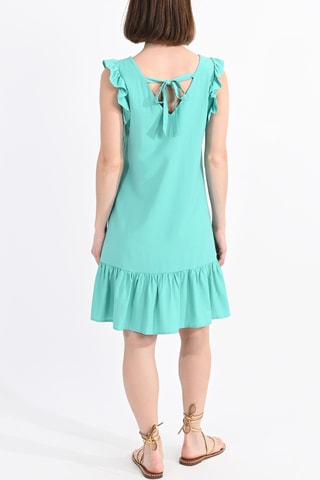 Rechte Jurk - Turquoise - Molly Bracken