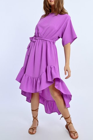 Vestido evasé - Violeta