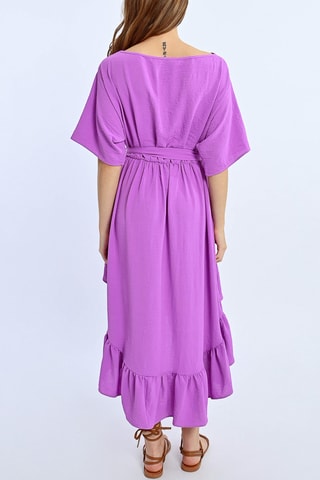 Vestido evasé - Violeta