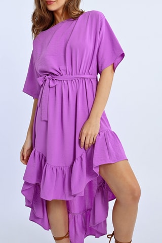 Vestido evasé - Violeta