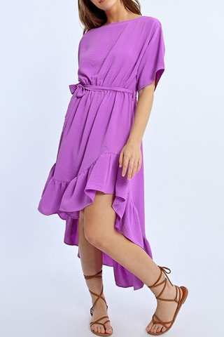 Vestido evasé - Violeta