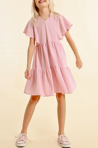 Trapezium Jurk - Roze