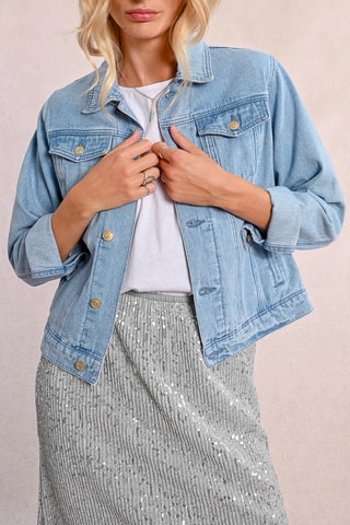 Spijkerjasje - Lichtblauw