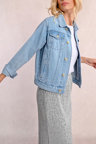 Spijkerjasje - Lichtblauw