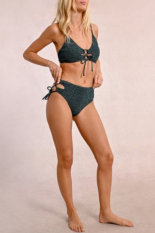 Braga de bikini - Verde oscuro