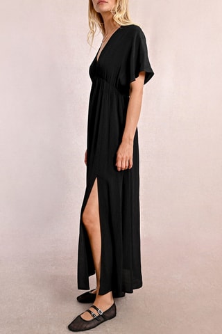 Robe longue - Noir
