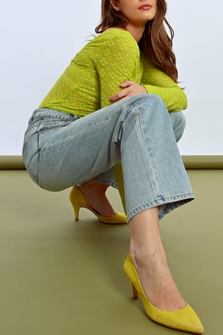 Vaquero de tiro alto - Celeste