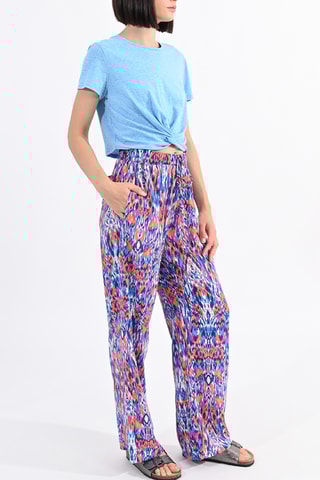 Camiseta cropped - Celeste - Lili Sidonio