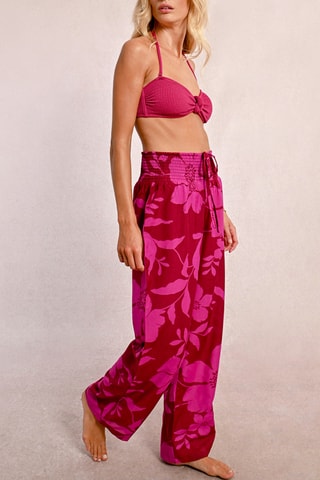 Pantalón - Rojo y fucsia