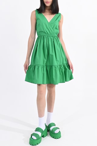 Vestido evasé - Verde claro - Lili Sidonio