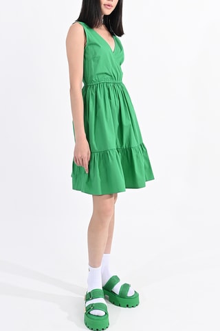 Vestido evasé - Verde claro - Lili Sidonio