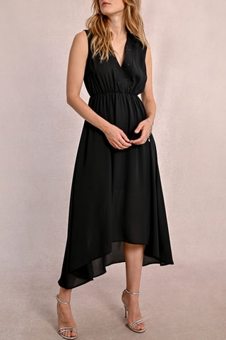 Midi-jurk - Zwart