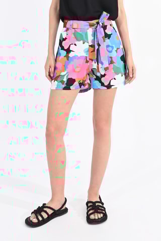 Short de tiro alto - Violeta y rosa - Lili Sidonio