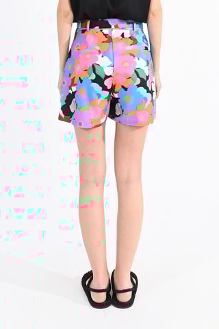 Short de tiro alto - Violeta y rosa - Lili Sidonio