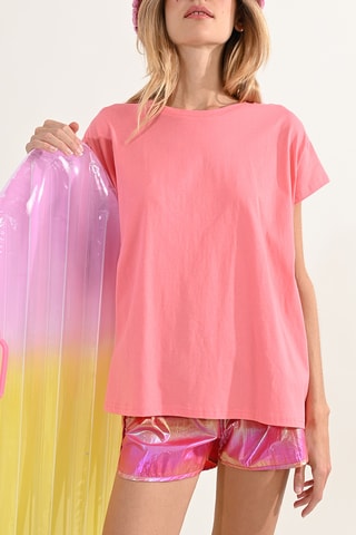 Camiseta - Coral - Lili Sidonio