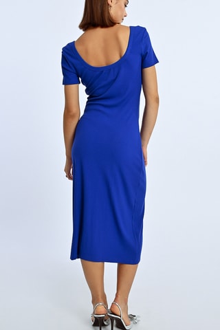 Vestido camisero - Azul rey