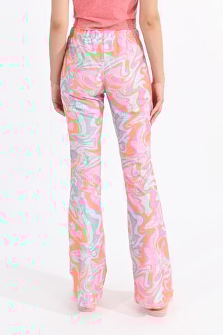 Pantalón - Naranja y verde agua - Lili Sidonio