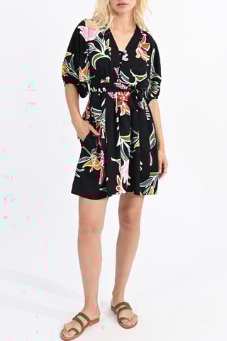 Blouse-jurk - Zwart - Molly Bracken