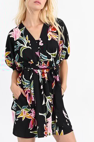 Blouse-jurk - Zwart - Molly Bracken