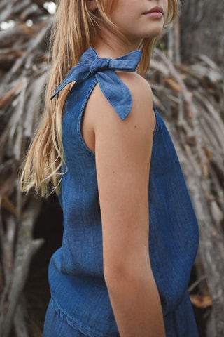 Spijkertop - Marineblauw