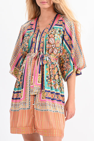 Blouse-jurk - Oranje - Molly Bracken