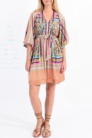 Blouse-jurk - Oranje - Molly Bracken