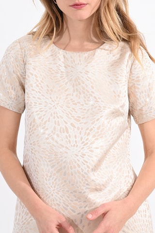 Rechte Jurk - Beige - Molly Bracken