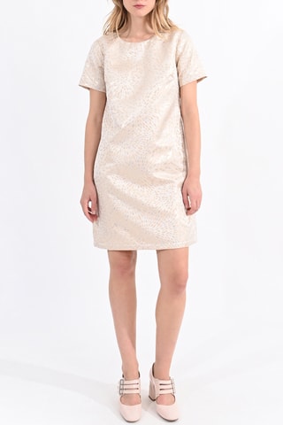 Rechte Jurk - Beige - Molly Bracken