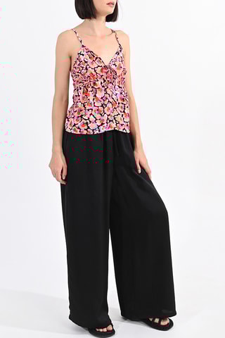 Top - Negro y rosa empolvado - Lili Sidonio