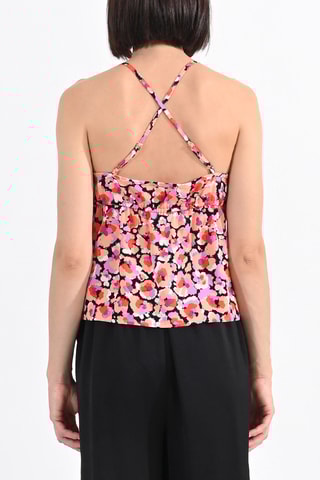 Top - Negro y rosa empolvado - Lili Sidonio