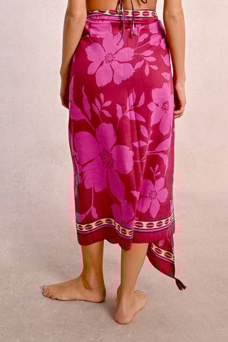 Pareo - Bordeauxrood