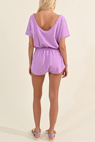 Mono - Violeta y verde claro - Lili Sidonio