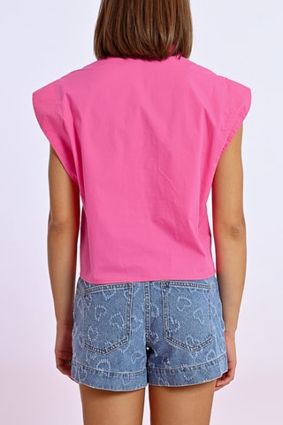 Camisa anudada - Rosa