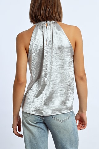 Top - Plateado