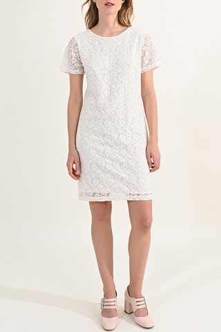 Robe en dentelle - Ecru - Molly Bracken