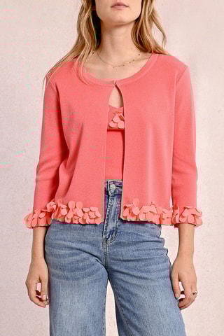 Cárdigan - Coral