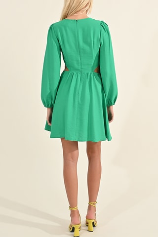 Vestido evasé - Verde - Lili Sidonio