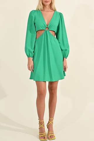 Vestido evasé - Verde - Lili Sidonio