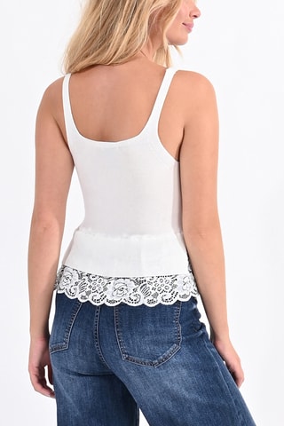 Top - Blanco - Molly Bracken