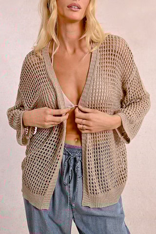 Cárdigan - Beige