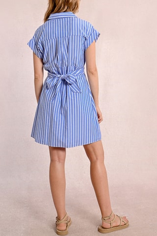 Blouse-jurk - Lichtblauw